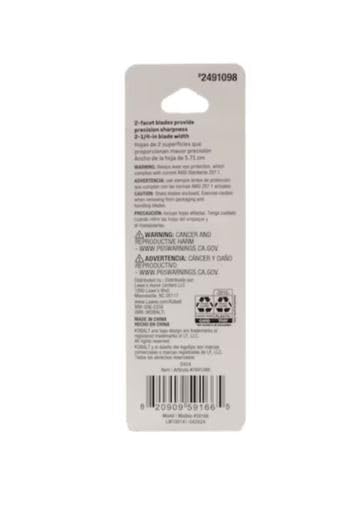 9mm Carbon Steel Utility Razor Blade 5-Pack Y849129