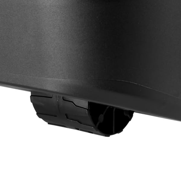Black 22-Gallon Plastic Wheeled Storage Footlocker S65708