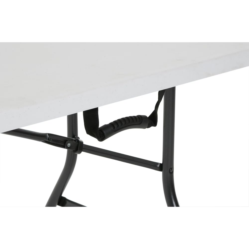 6 Foot Folding Table White Speckle U867