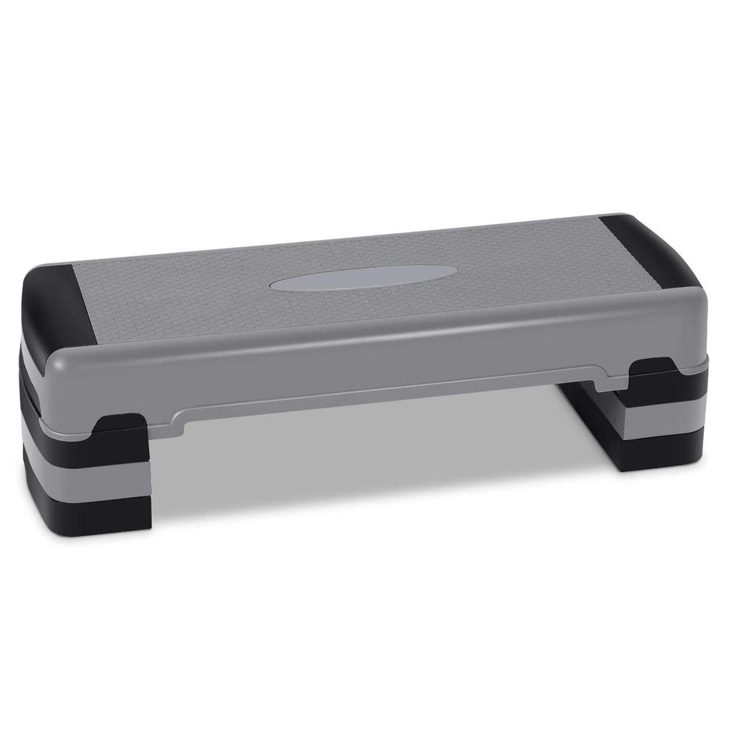 35" Height-Adjustable Non-Slip Aerobic Step Platform V107