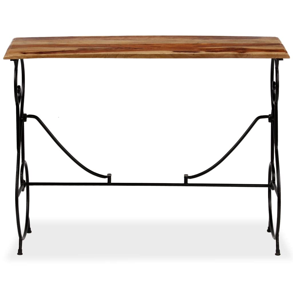 Solid Sheesham Wood Console Table T4486