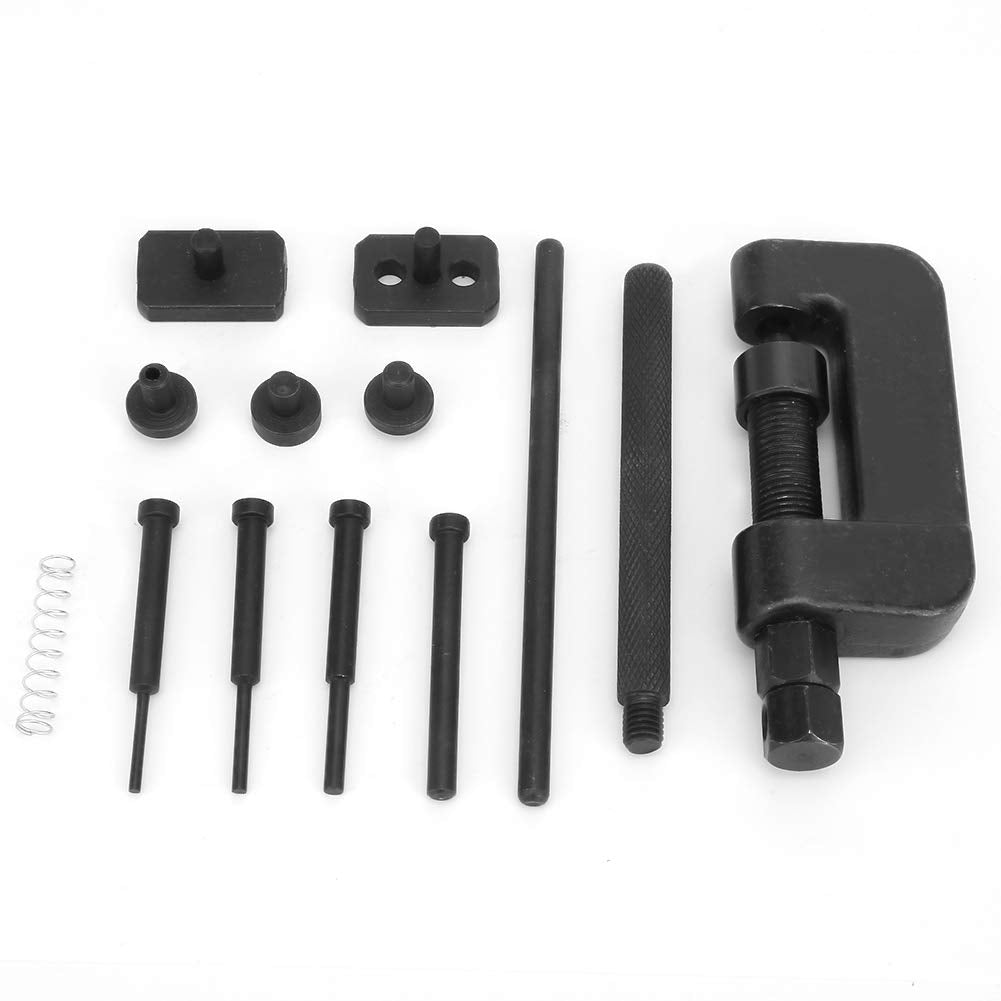 13PC Motorcycle Chain Breaker Rivet Tool Set with Carrying Case A478327