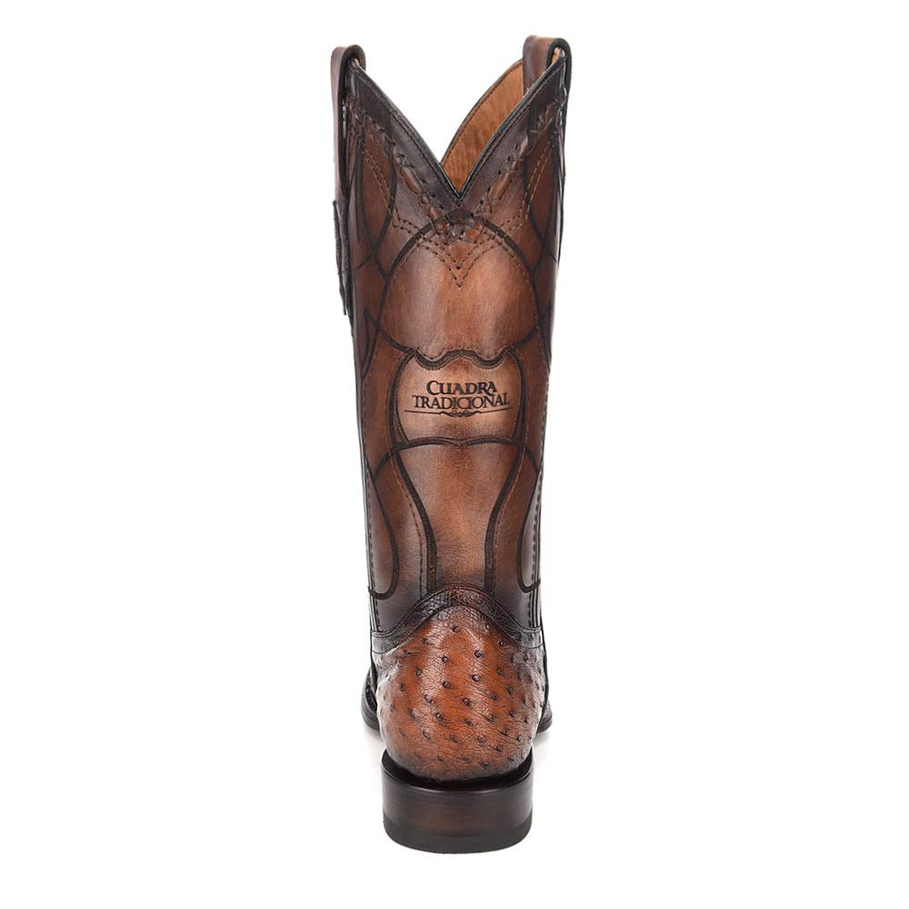 Genuine Ostrich Leather Western Boot K65614