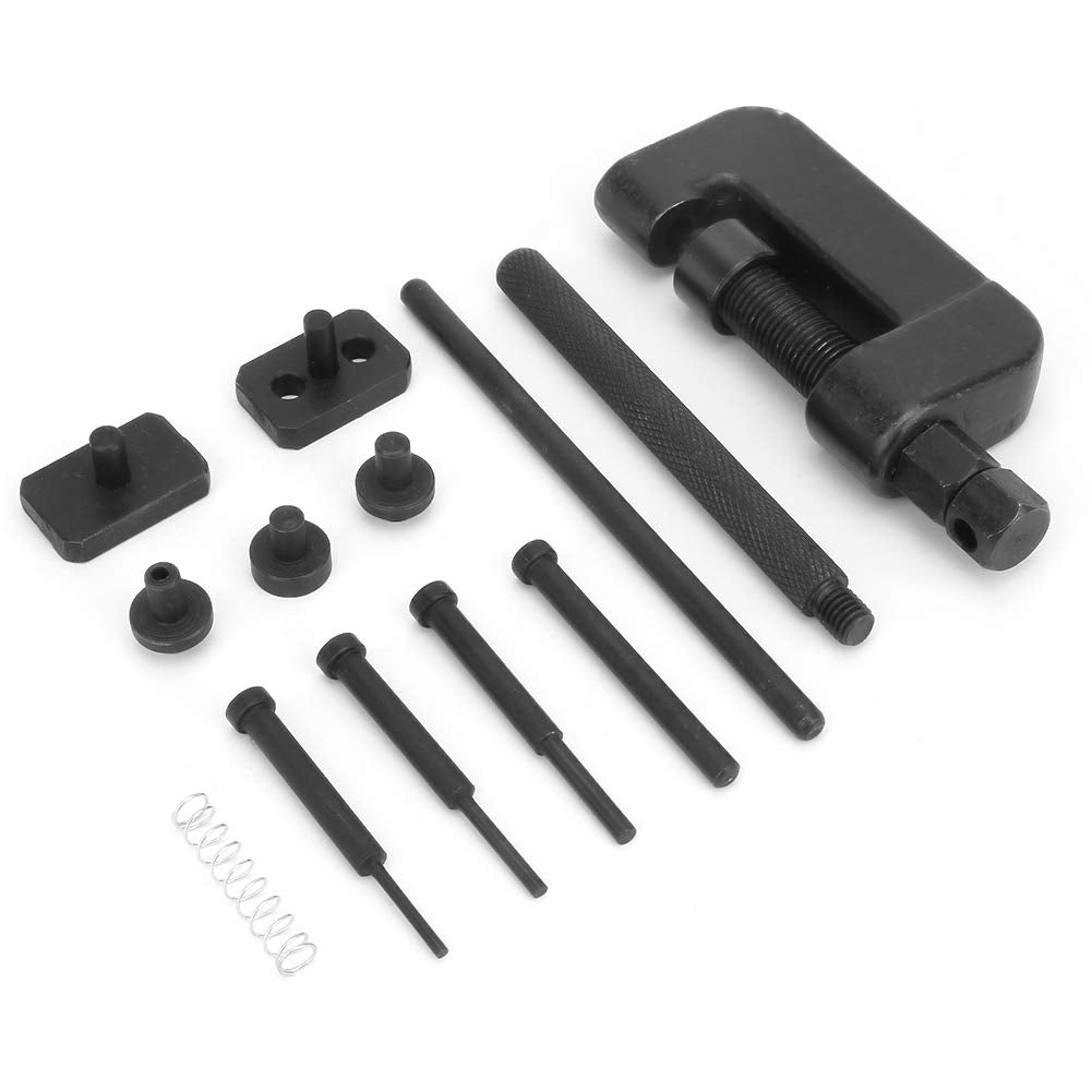 13PC Motorcycle Chain Breaker Rivet Tool Set with Carrying Case A478327