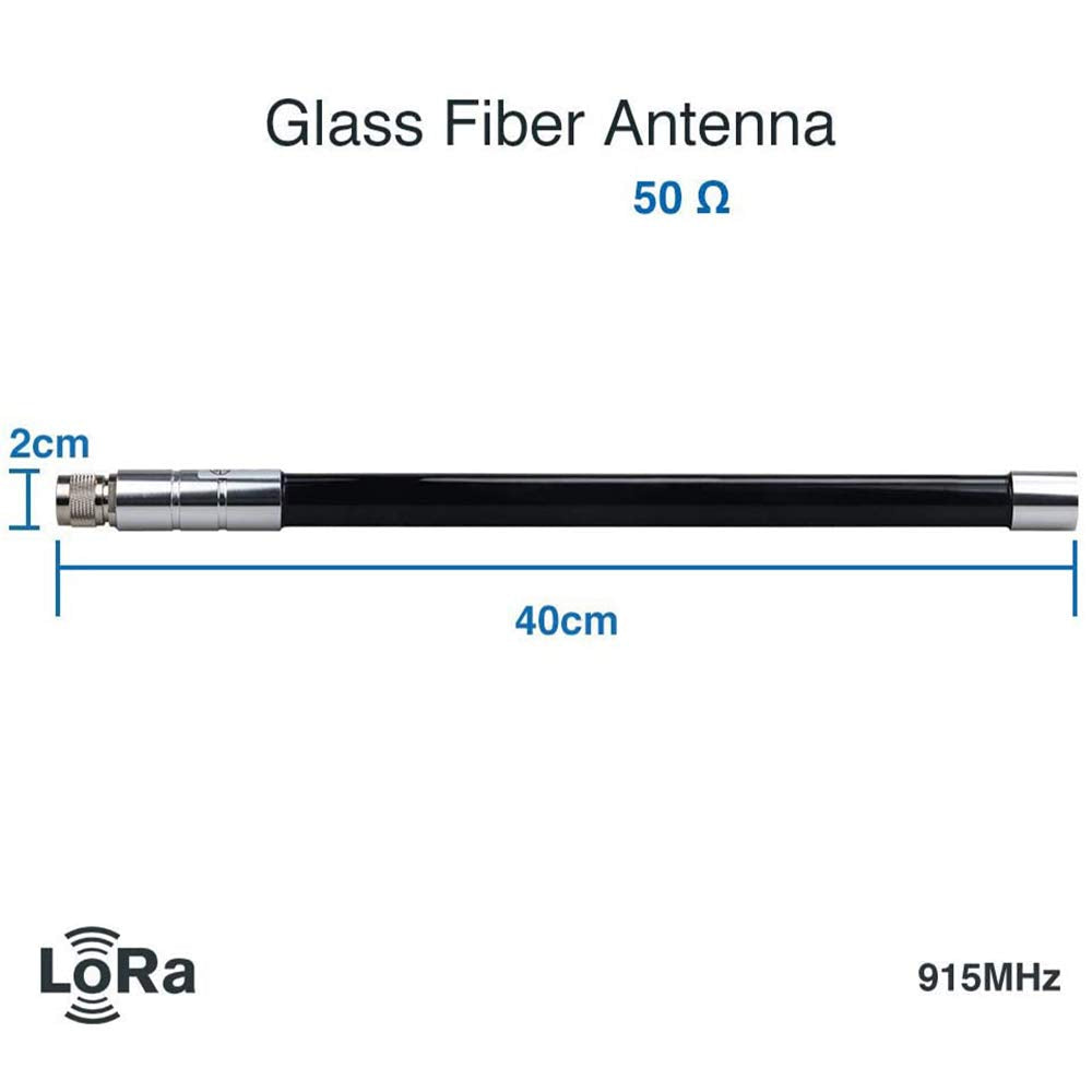 LoRa Gateway Antenna 3dbi Gain Omni-Directional Glass Fiber 915MHz H265