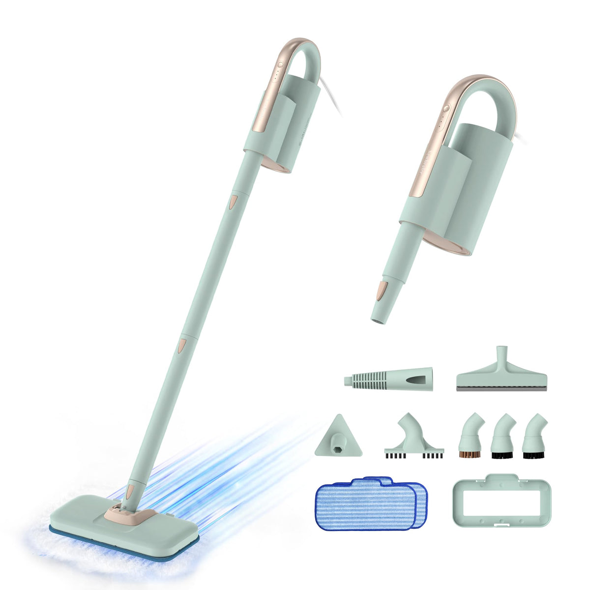 1200W Steam Mop & Handheld Cleaner W867956