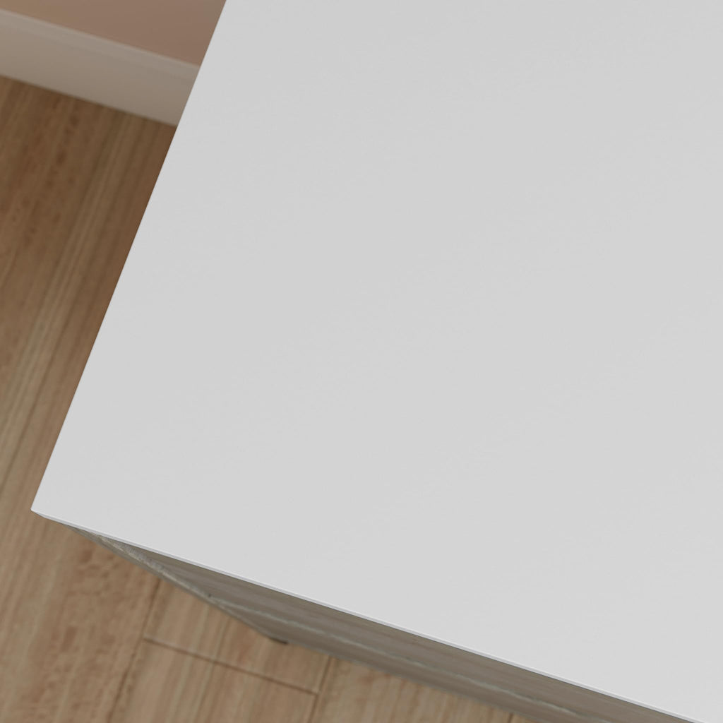 2-Drawer Wood File Cabinet with Metal Frame R921697