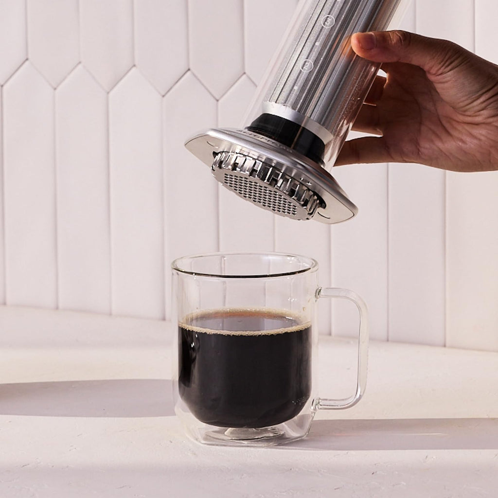 Premium Glass Stainless Steel Coffee Press R805287