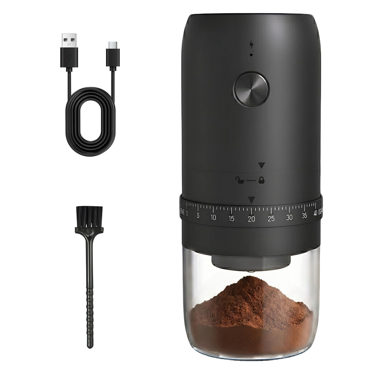 Electric Coffee Grinder with Conical Ceramic Burr C227