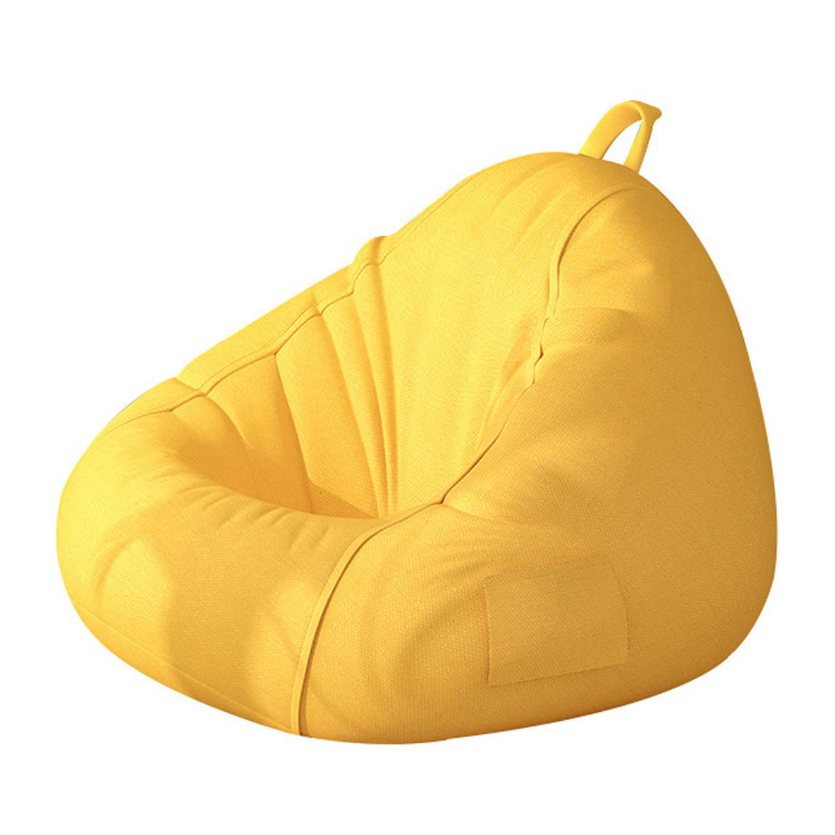 Washable Yellow Bean Bag Chair Cover 120 * 140cm J673217
