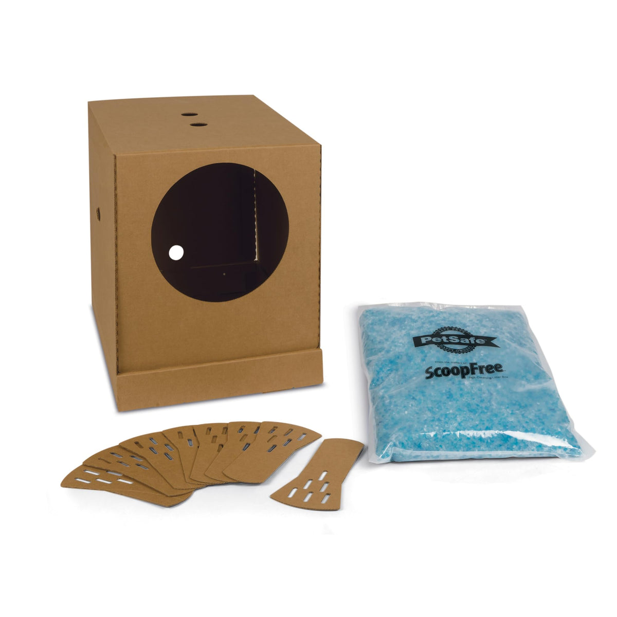 Disposable Litter Box, Fresh Scent, 4.3Lb Bag G277