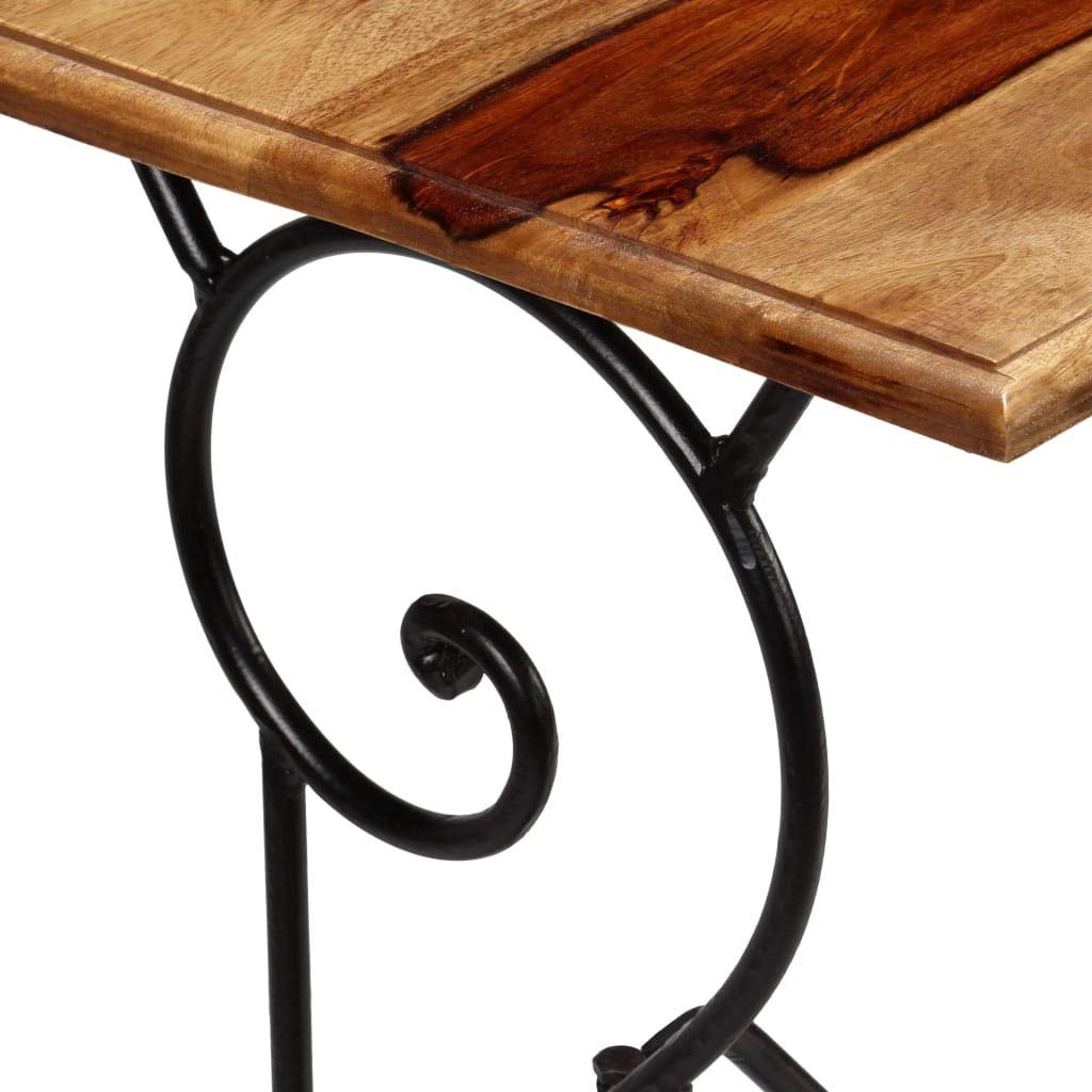 Solid Sheesham Wood Console Table T4486