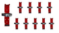 10 Pack 2.5 lb Fire Extinguisher Bracket E118