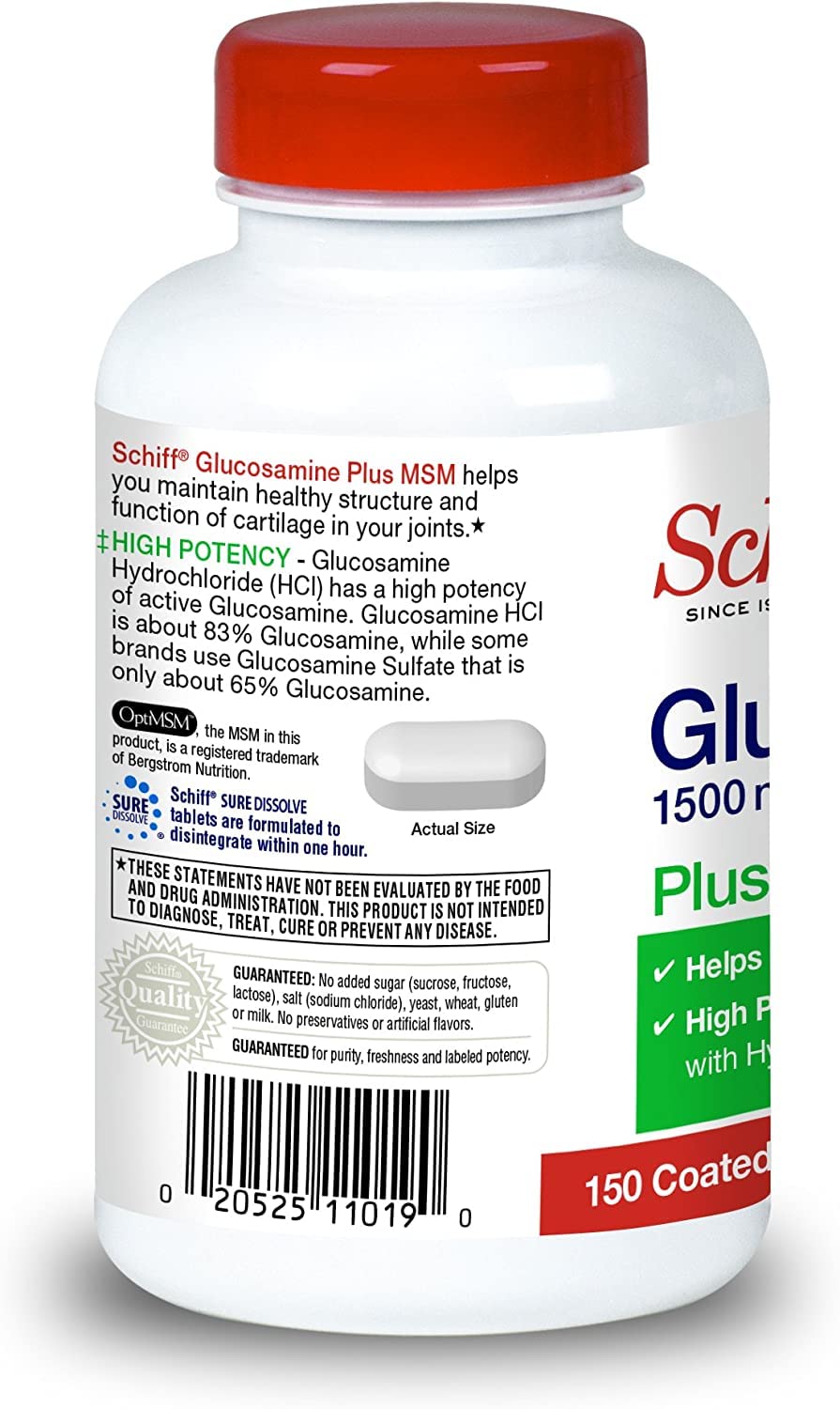 Glucosamine MSM Hyaluronic Acid Joint Supplement V896091