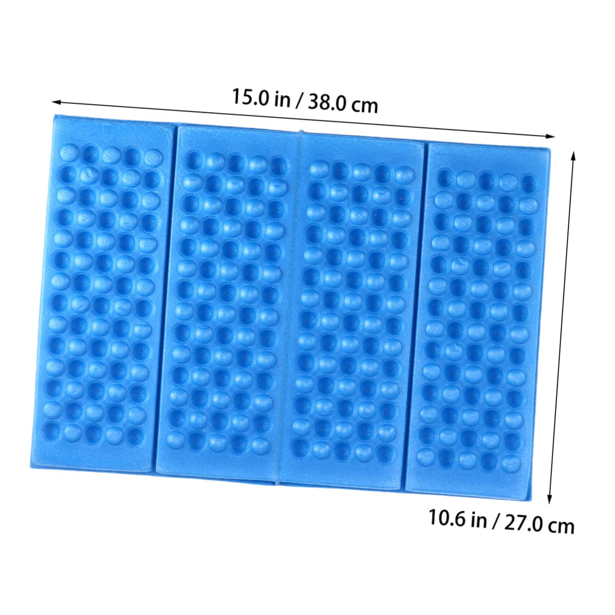 2 Pcs Folding Camping Seat Cushions with Storage Bag G5944