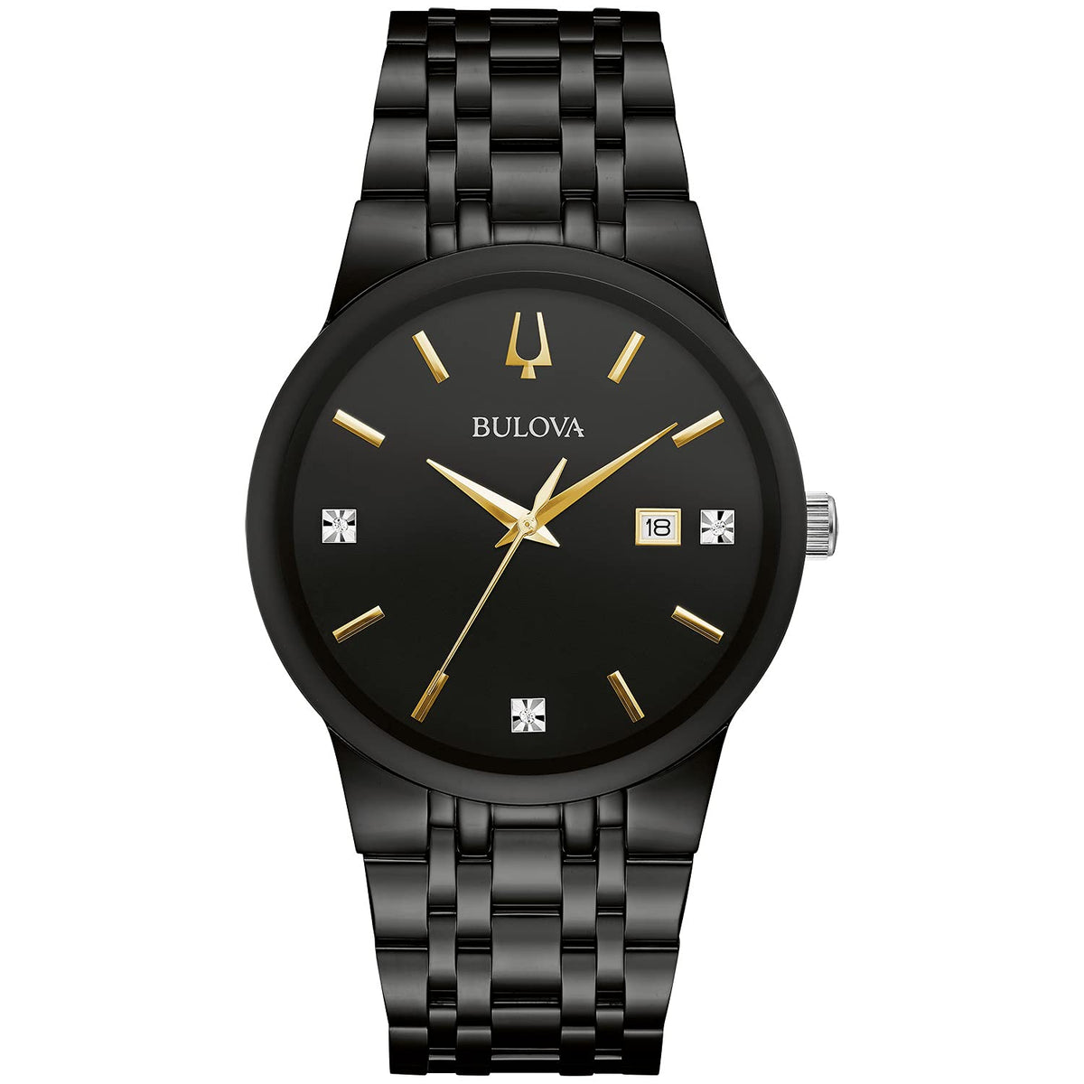 Men's Gold Tone Stainless Steel Quartz Watch F20462