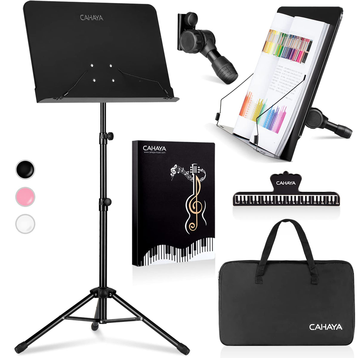 Adjustable Black Sheet Music Stand G8096
