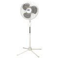 16 Inch Oscillating Pedestal Fan White 3 Speeds Adjustable Height D504959
