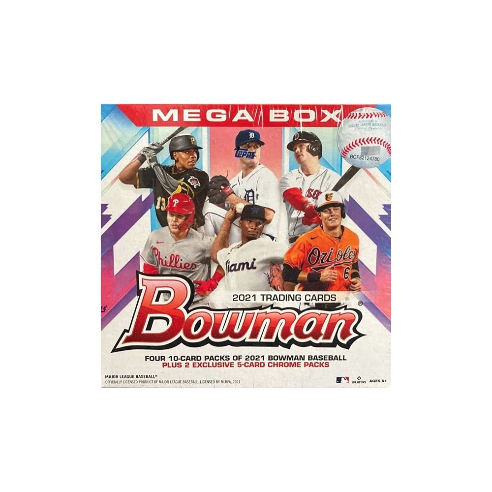 2021 Bowman Baseball Trading Card Mega Box D5520