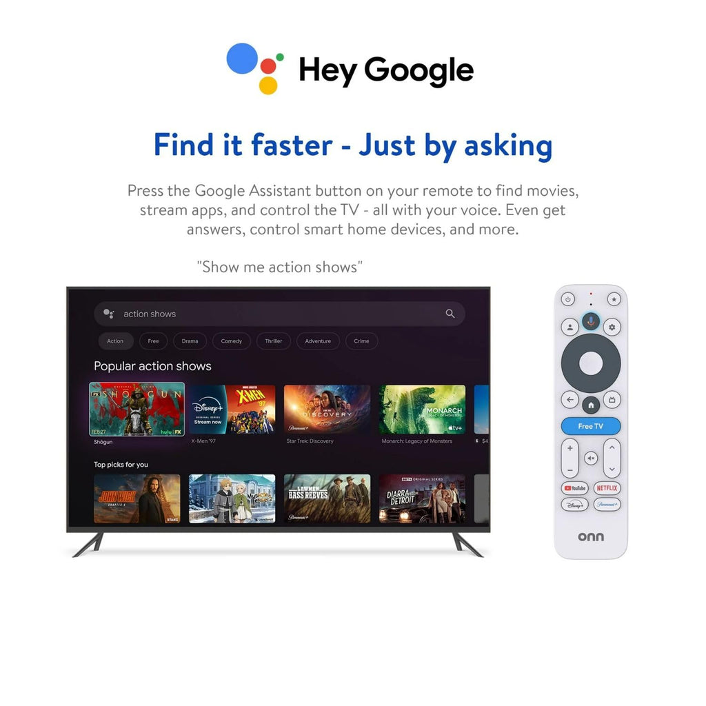 4K Streaming Device with Google TV Y110286