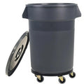 32 Gallon Outdoor Trash Can with Wheels O37409