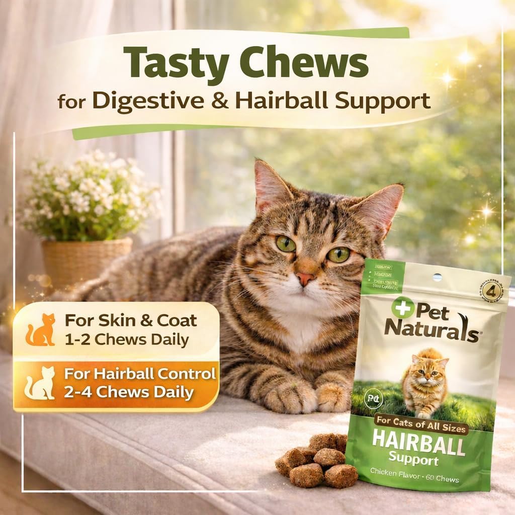 Chicken Liver Hairball Relief Soft Chews for Cats 30 Count N269