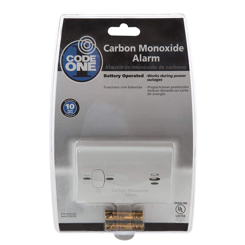 Battery Operated Carbon Monoxide Alarm C386394
