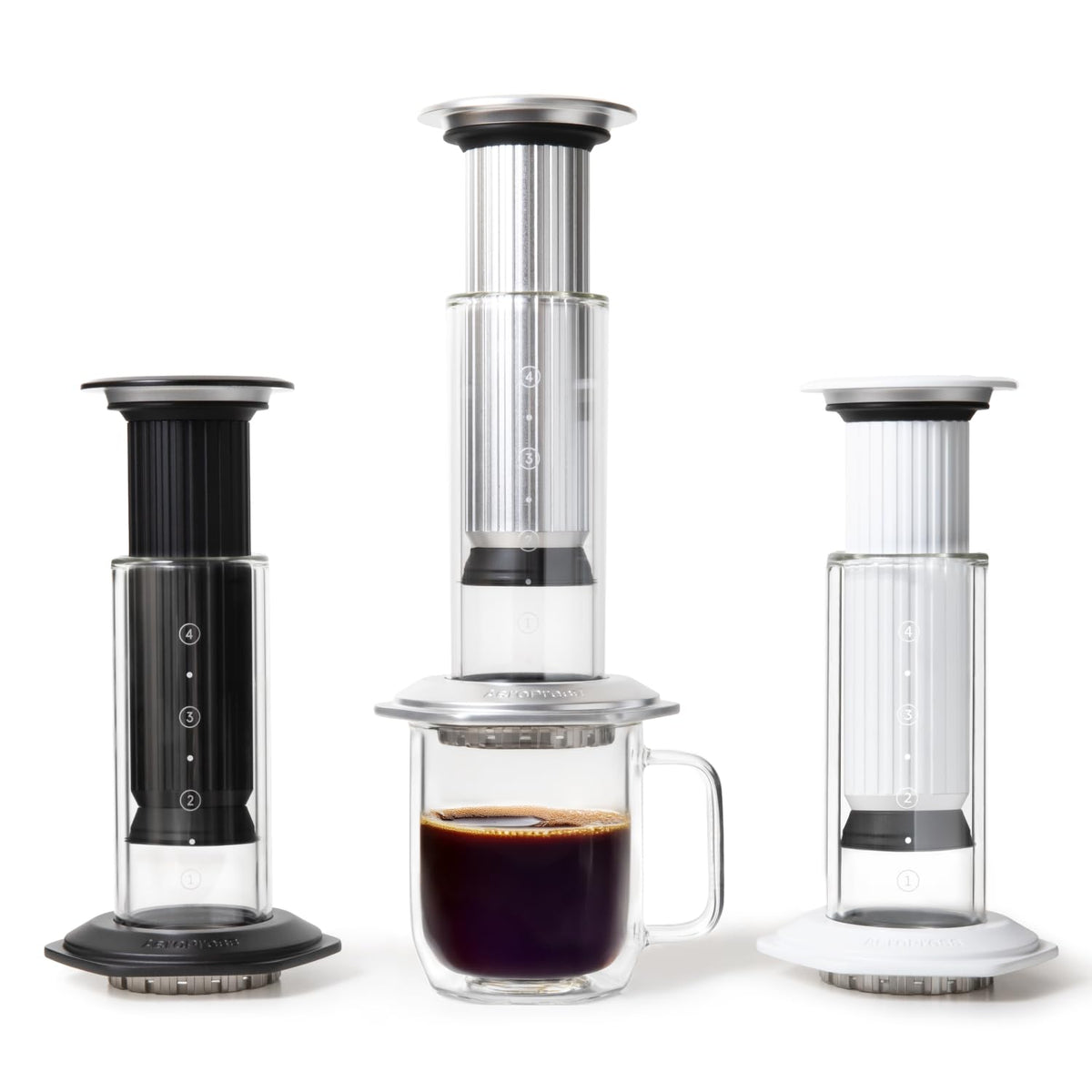 Premium Glass Stainless Steel Coffee Press R805287