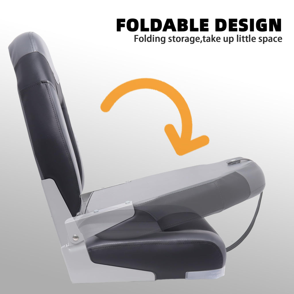 Folding High Back Boat Seats 2 Pack K3953