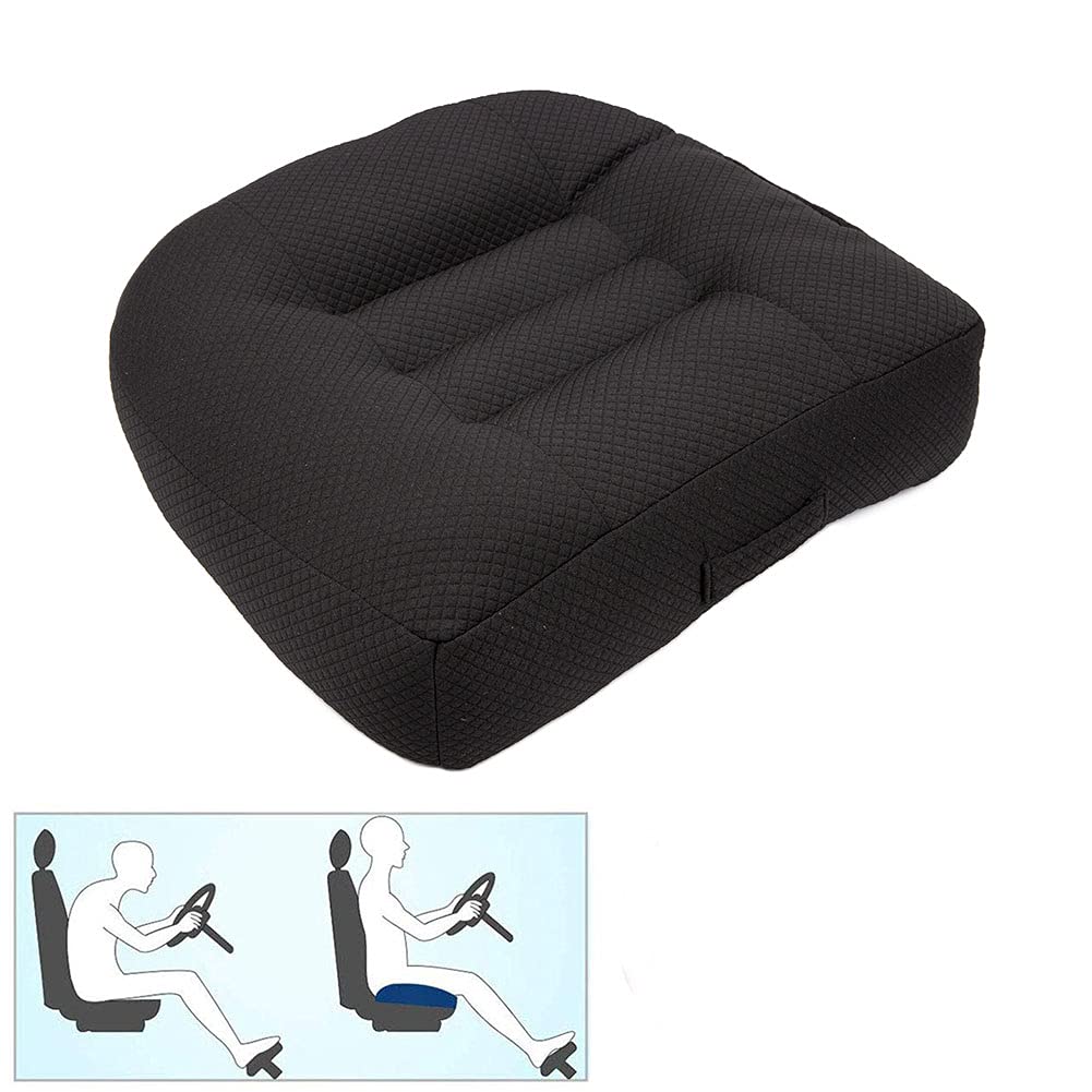 Car Booster Seat Cushion Pure Black A72385