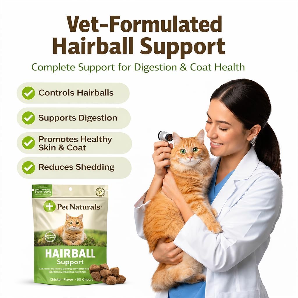 Chicken Liver Hairball Relief Soft Chews for Cats 30 Count N269