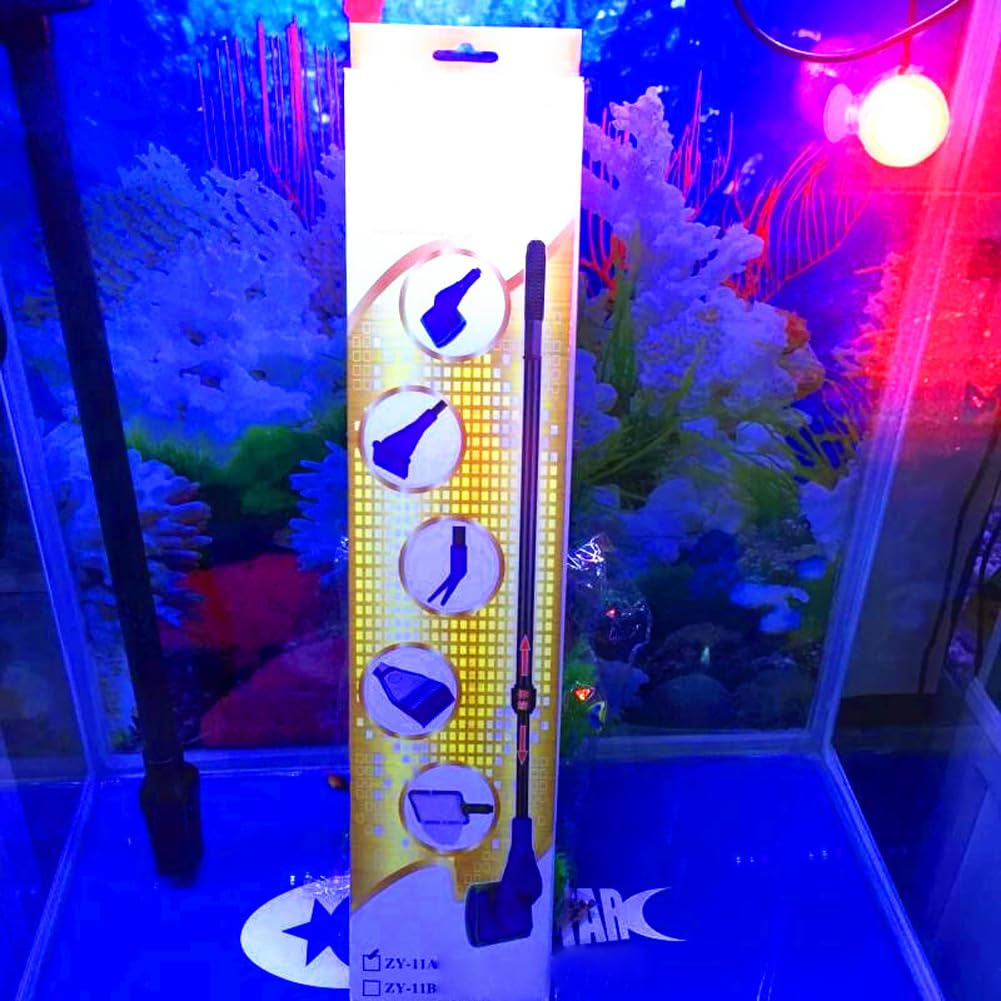 5 in 1 Glass Aquarium Cleaning Brush Fishnet X3076