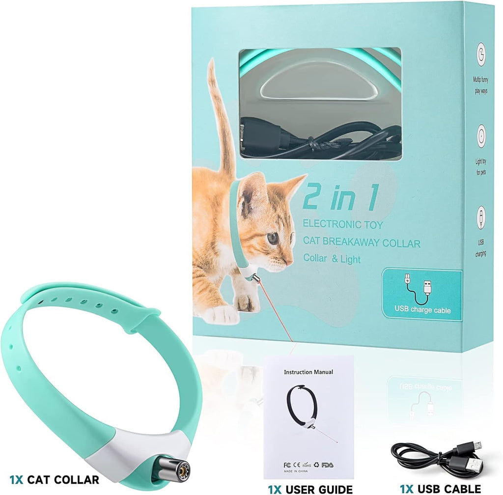Rechargeable Laser Cat Toy Collar Y6815