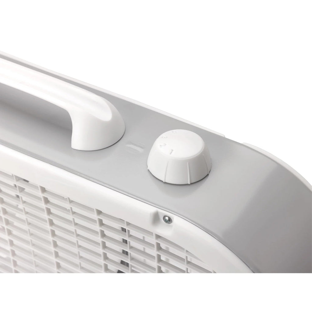 20" 3 Speeds White Portable Floor Fan M435