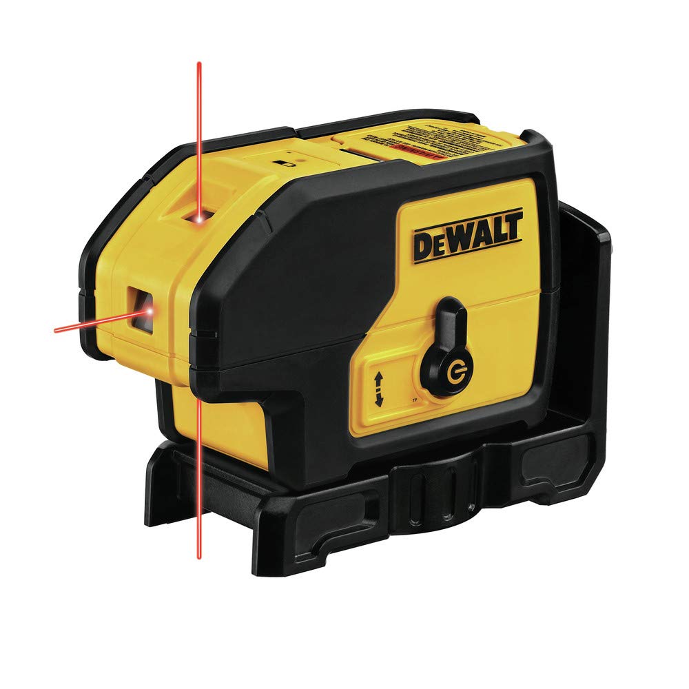 Self-Leveling 3-Beam Red Line Laser with Carrying Case Q9978