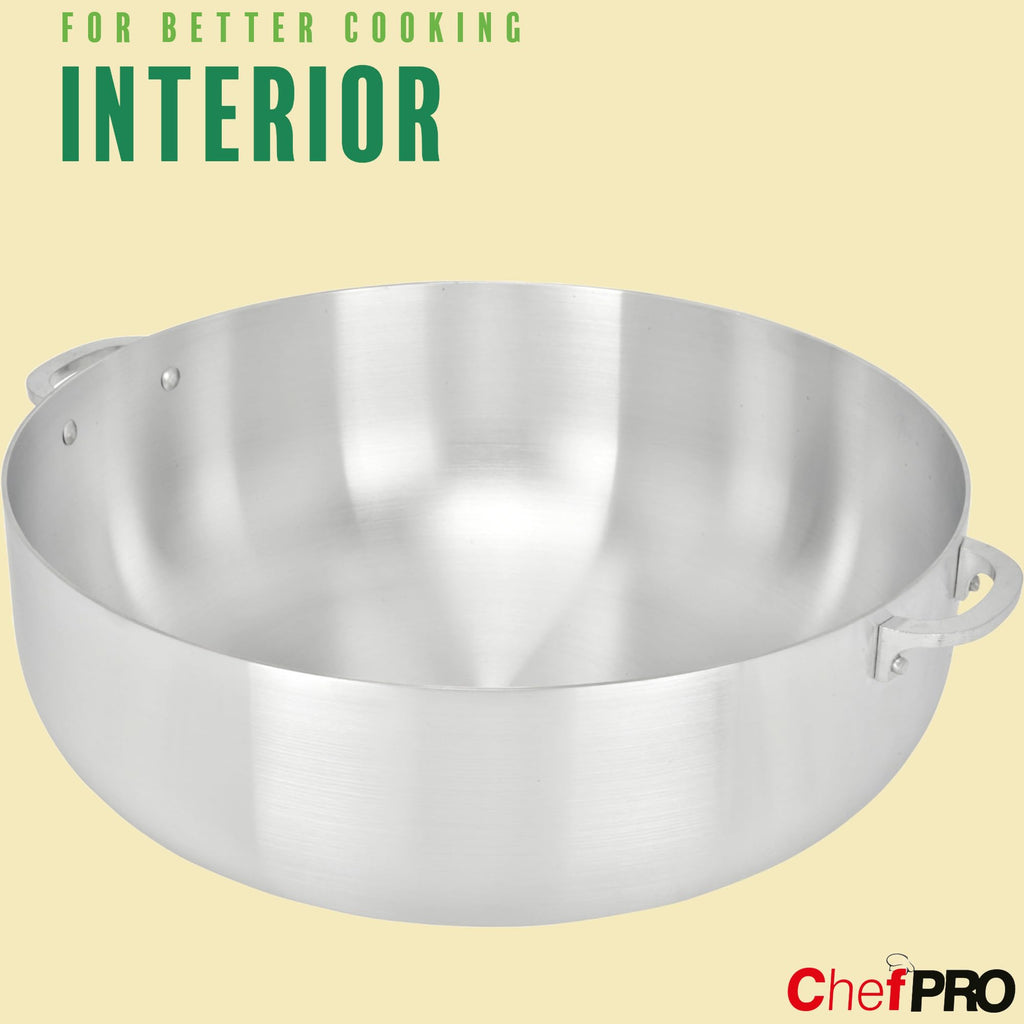 Aluminum Stock Pot with Riveted Handles 13.3 Quart R5385