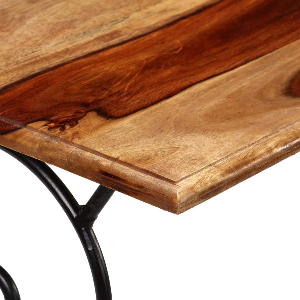 Solid Sheesham Wood Console Table T4486