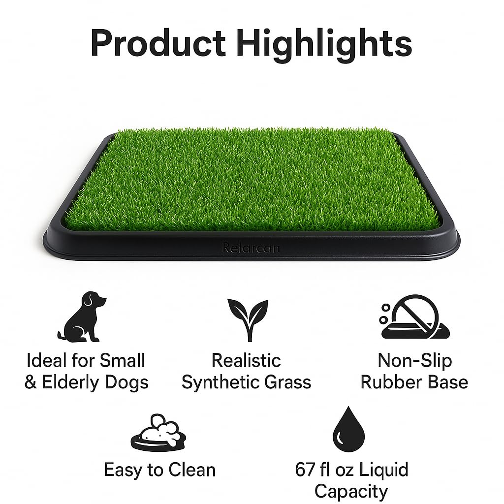 Dog Grass Pad with Tray Q108849