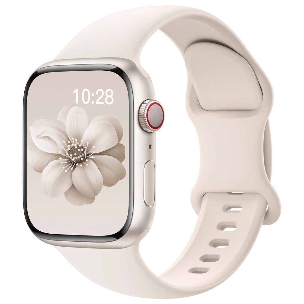 Silicone Band Compatible with Apple Watch 38mm 40mm 41mm 42mm 44mm 45mm 49mm W9899
