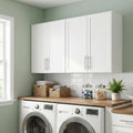 White Wall Mounted Cabinet with Adjustable Shelf L5152