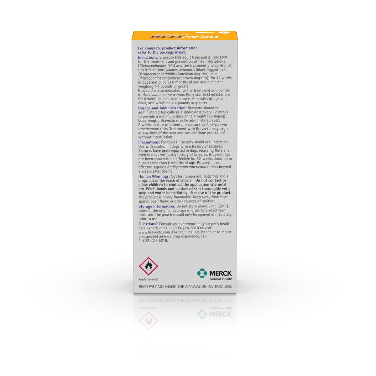Flea & Tick Topical Solution for Dogs 12 Week Supply W5010