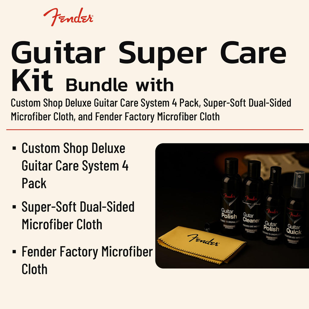 Guitar Care Kit with Microfiber Cloth Q279124