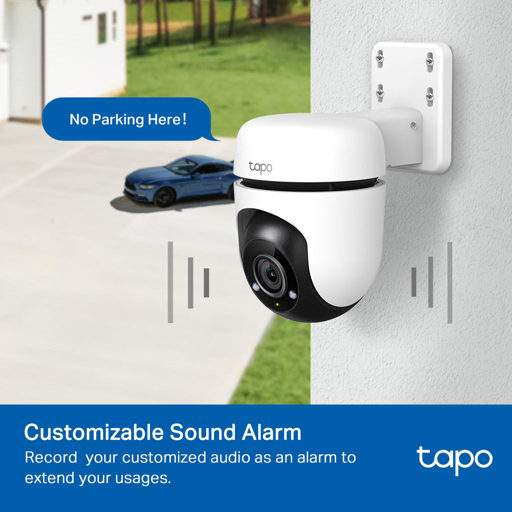 1080P Outdoor Wired Pan/Tilt Security Camera A2873