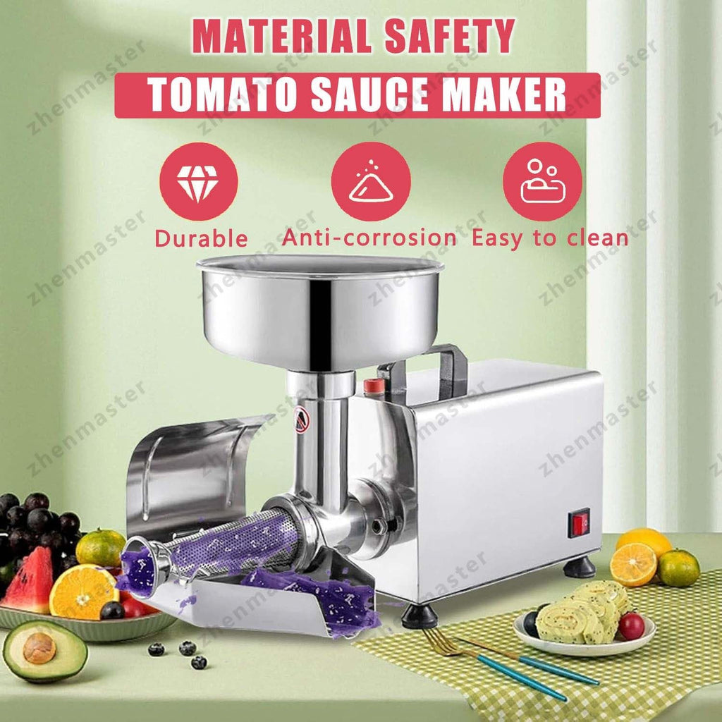 450W Stainless Steel Electric Tomato Strainer F876829