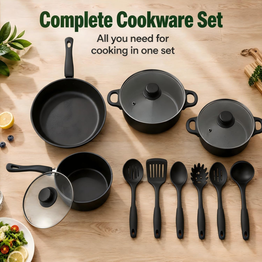 12 Piece Non Stick Cookware Set U348147