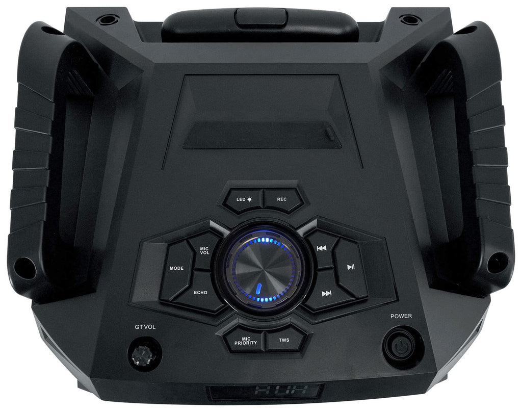 10" Portable Rechargeable Bluetooth Speaker J89566