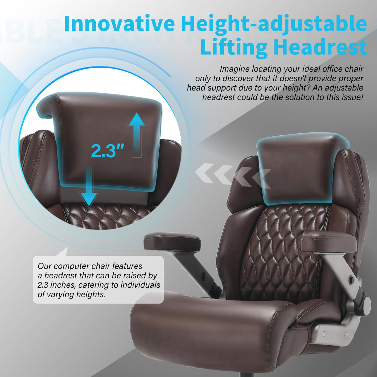 Big and Tall Ergonomic High Back Office Chair M2962