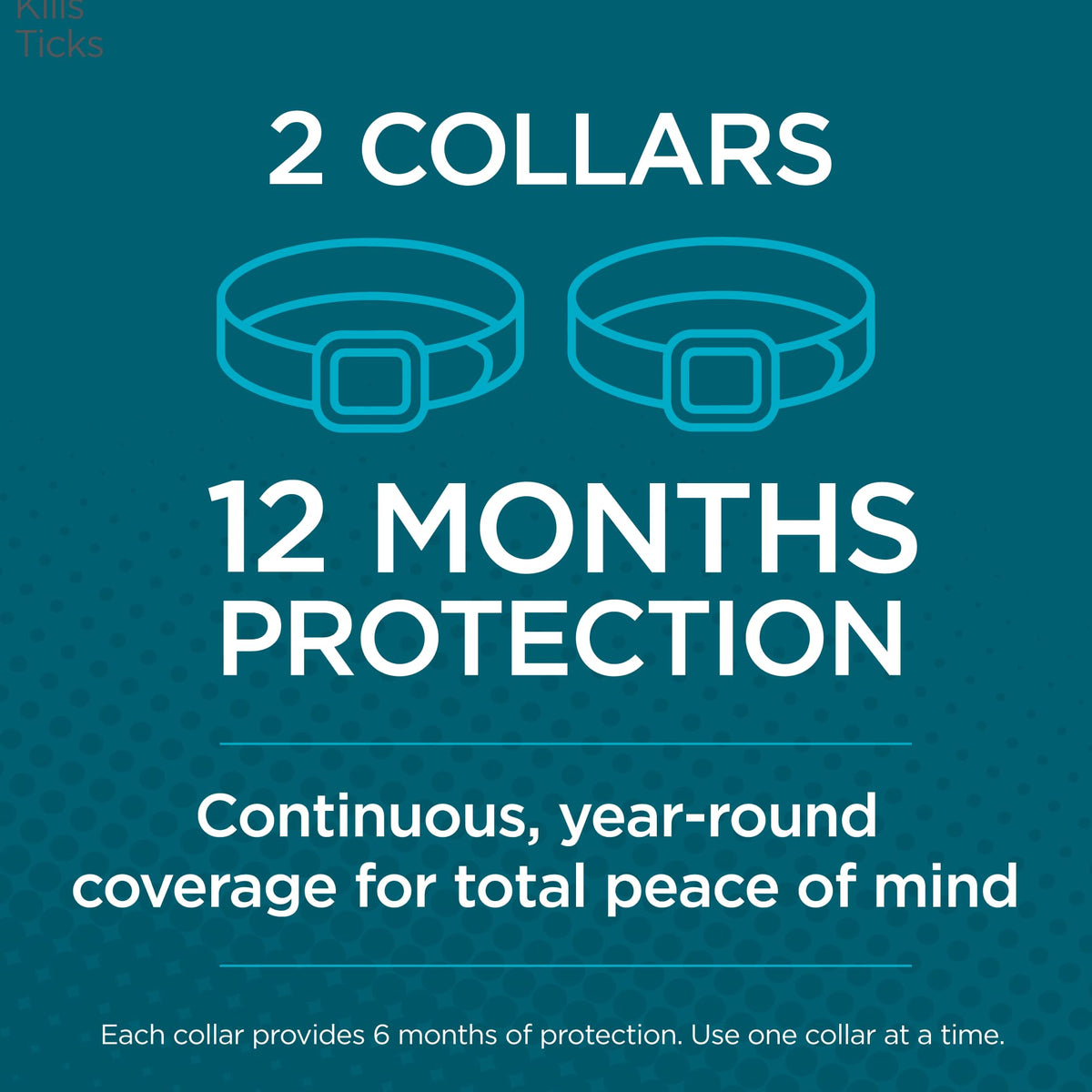 Flea and Tick Collar for Small Dogs D4690