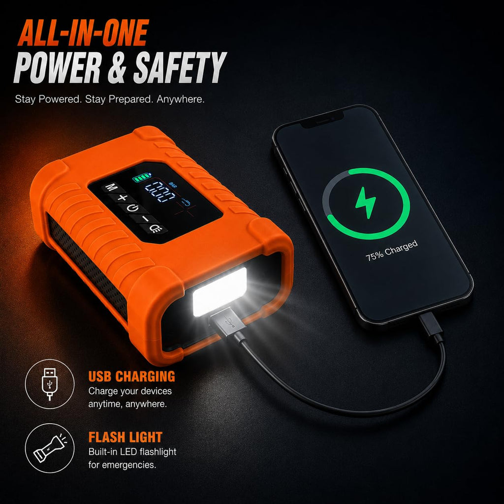 140PSI Cordless Air Pump E353