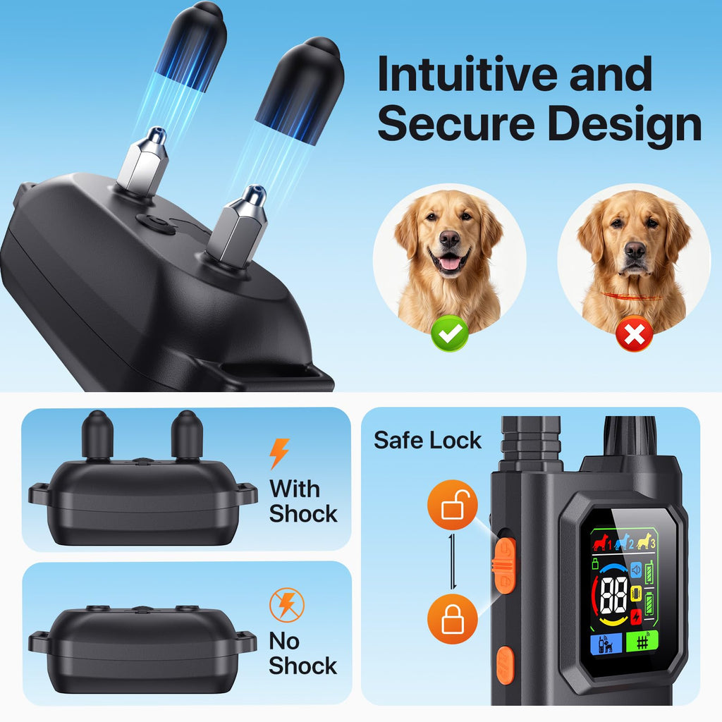 Wireless Dog Collar Fence System & Training Collar F280